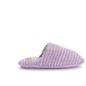 MUK LUKS Women's Terry Ribbed Scuff Slippers